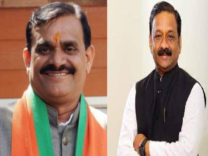 बीजेपी प्रदेश अध्यक्ष वीडी शर्मा और कांग्रेस विधायक विनय सक्सेना आए आमने-सामने।