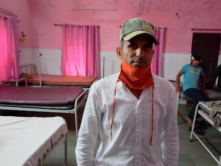 एनसीसी कैडेट नरेश कुमार।