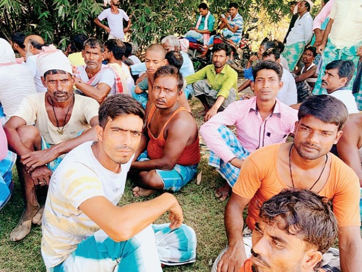 स्थानीय प्रशासन का दावा-77 हजार बीघा सरकारी जमीन पर अवैध कब्जा है। - Dainik Bhaskar