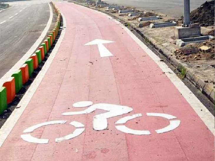 चंडीगढ़ की साइकिल ट्रैक - फाइल फोटो