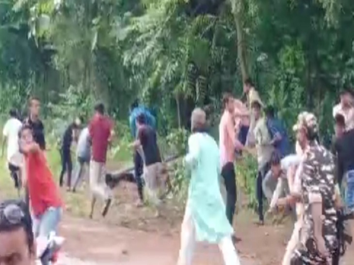 पथराव के बाद अभ्युदय।