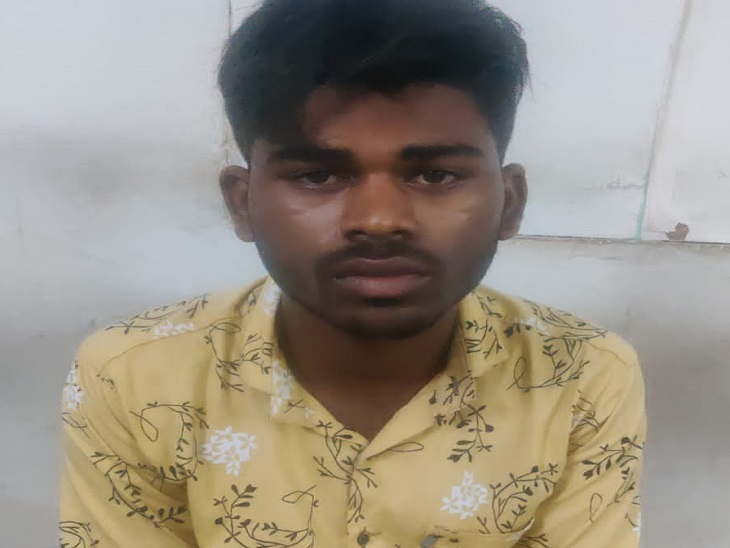 कमलेश के पास से पुलिस को कट्टा.