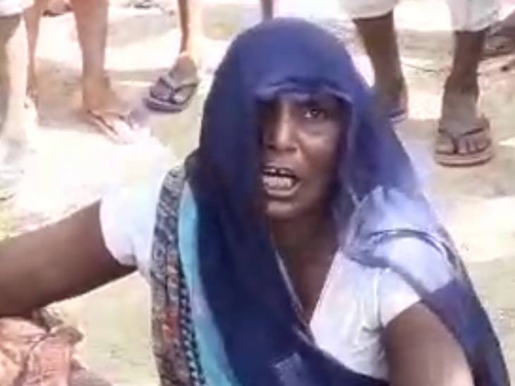 आरोपी मां कलावती अपने बेटे की मौत का शोक मना रही है।