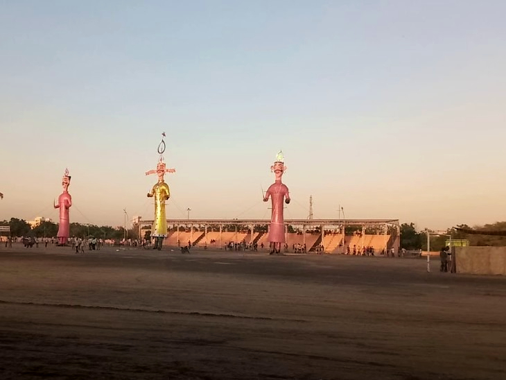 आतिशबाजी पर रोक के चलते बाड़मेर में रावण दहन नहीं होगा। (फाइल फोटो)
