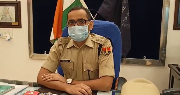 SP राजेश मीणा ने संभाला पदभार।