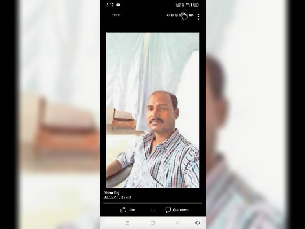 आरोपी पति रवि पोद्दार।