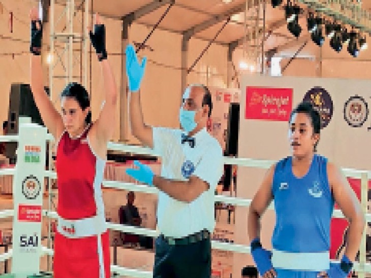 Sweety Bura defeated the spirit of the All India Police team, the