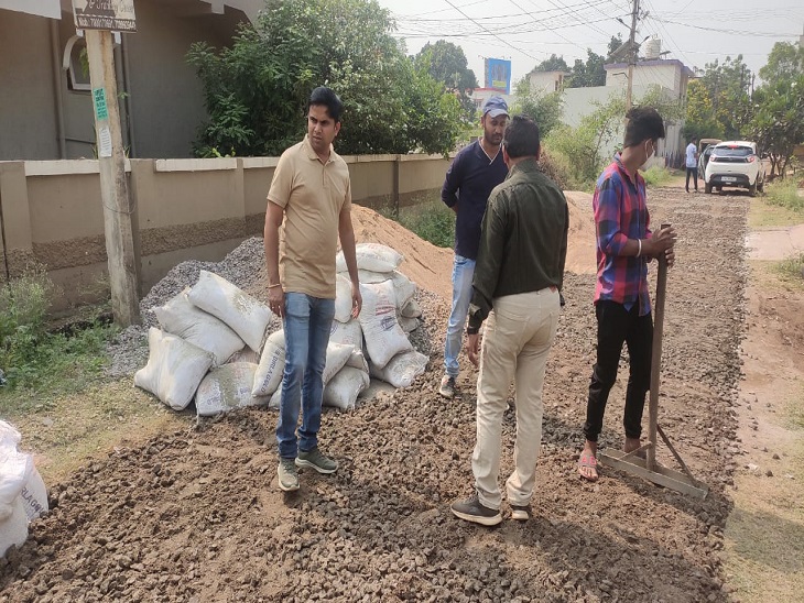 सीसी रोड निर्माण के लिए मानक आधार