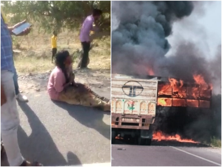 कई सवारियों को लोगों ने खिड़कियों से बाहर निकालकर बचाया।