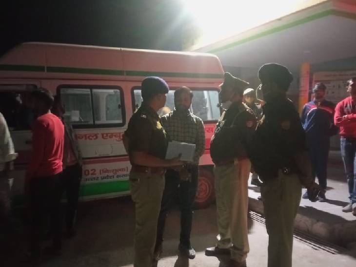 औरैया में पुलिस मुठभेड़। - Dainik Bhaskar