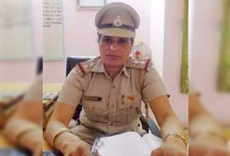 तितरम थाना प्रभारी इंस्पेक्टर नन्ही देवी। - Dainik Bhaskar