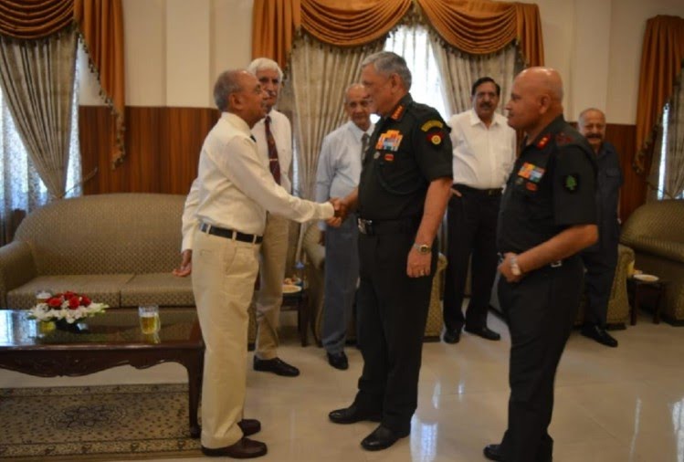 General Vipin Rawat had arrived in Meerut Cantonment for a surprise inspection