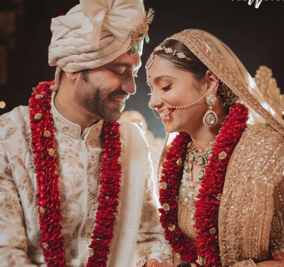 अंकिता ने बॉयफ्रेंड विक्की जैन से शादी की।