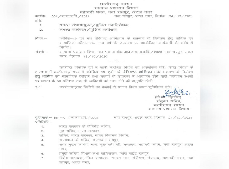 राज्य की दिशा की ओर से दिशा निर्देश जारी किए गए हैं।