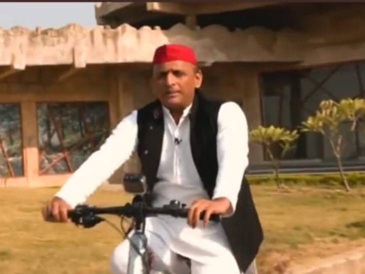 According to Akhilesh, the Yogi government is not taking care of the lion safari prepared for his time.