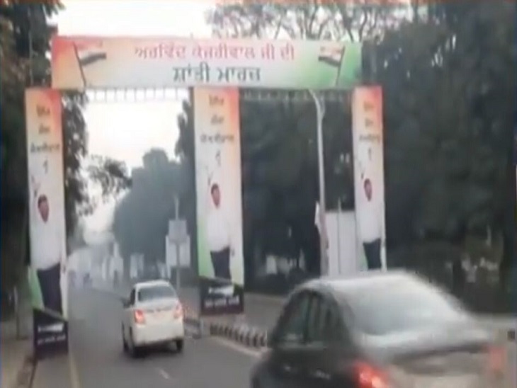 केजरीवाल के शांति मार्च की तैयारी