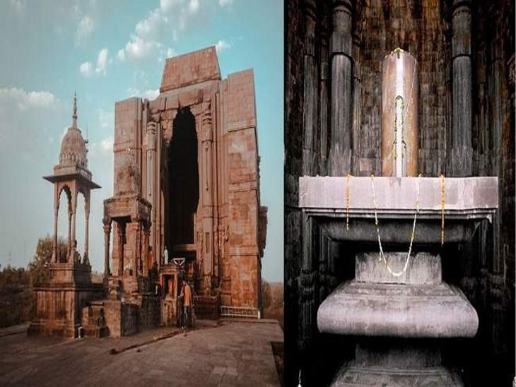भोजपुर मंदिर में था शिव तांडव।