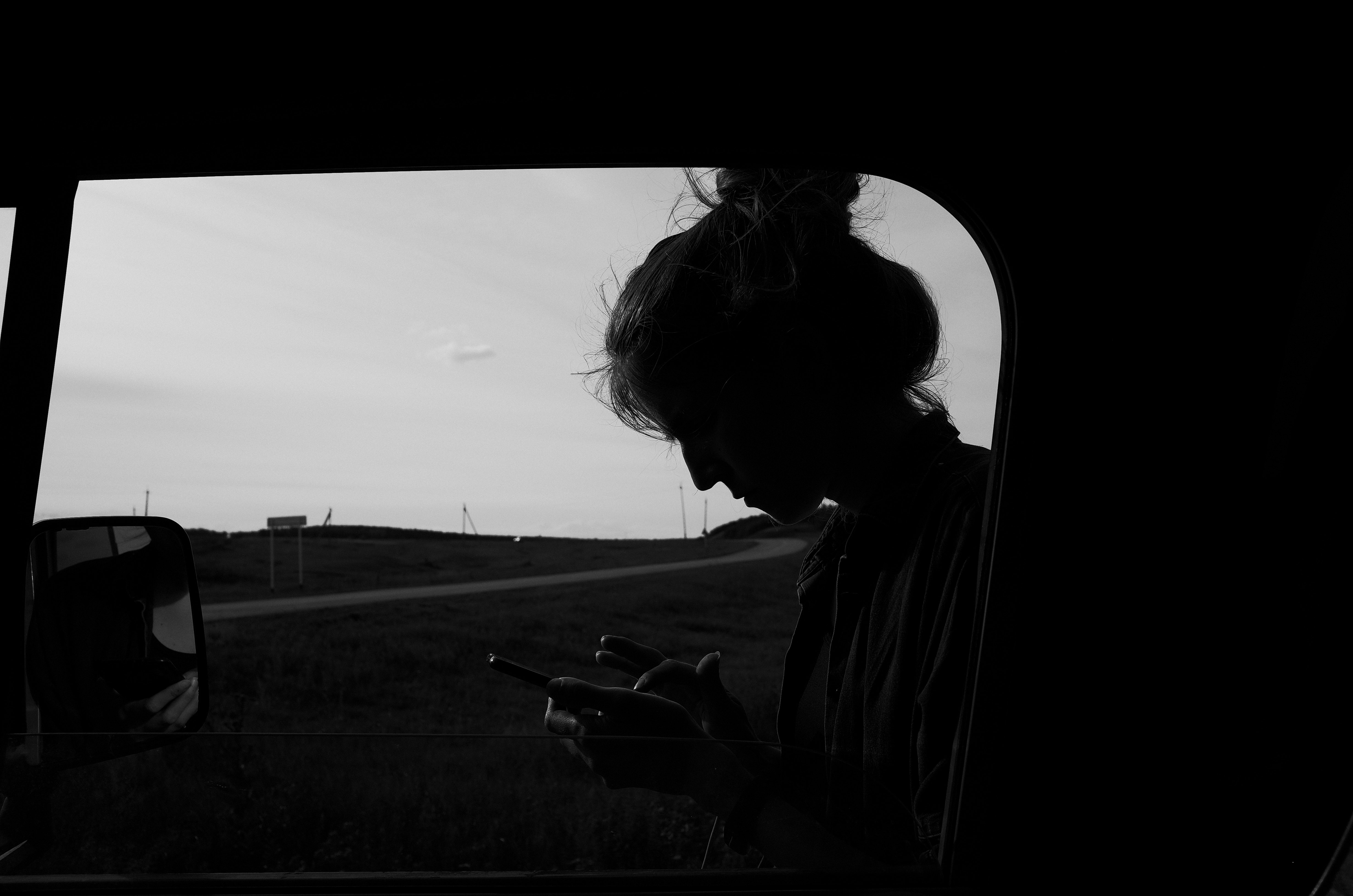When you are alone with the driver in a car or auto, then definitely inform your friend or family member.