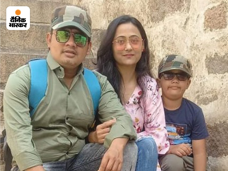 Lekha's husband helped her in making the app.