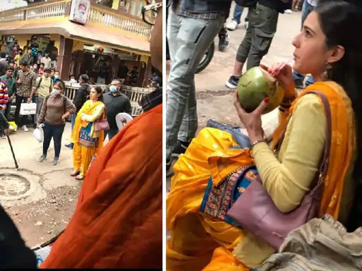 इंदौर में राजबाड़ा और दूसरे इलाकों में फिल्म शूटिंग हुई।