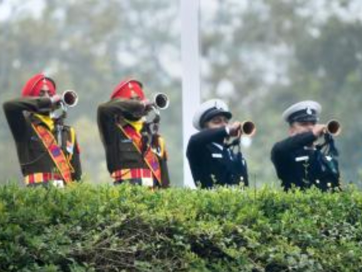 Army jawans band performance