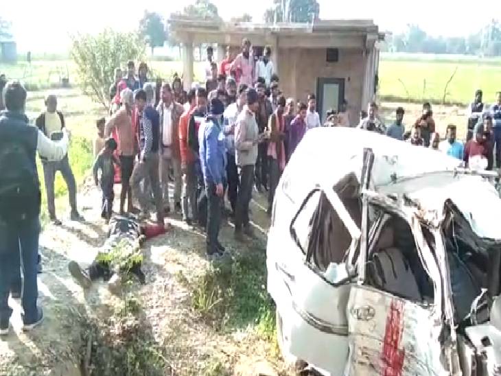 A speeding car collided with a tree uncontrollably, 3 killed; a serious