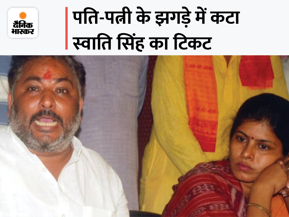 मंत्री स्वाति सिंह और उनके पति दयाशंकर सिंह- फाइल