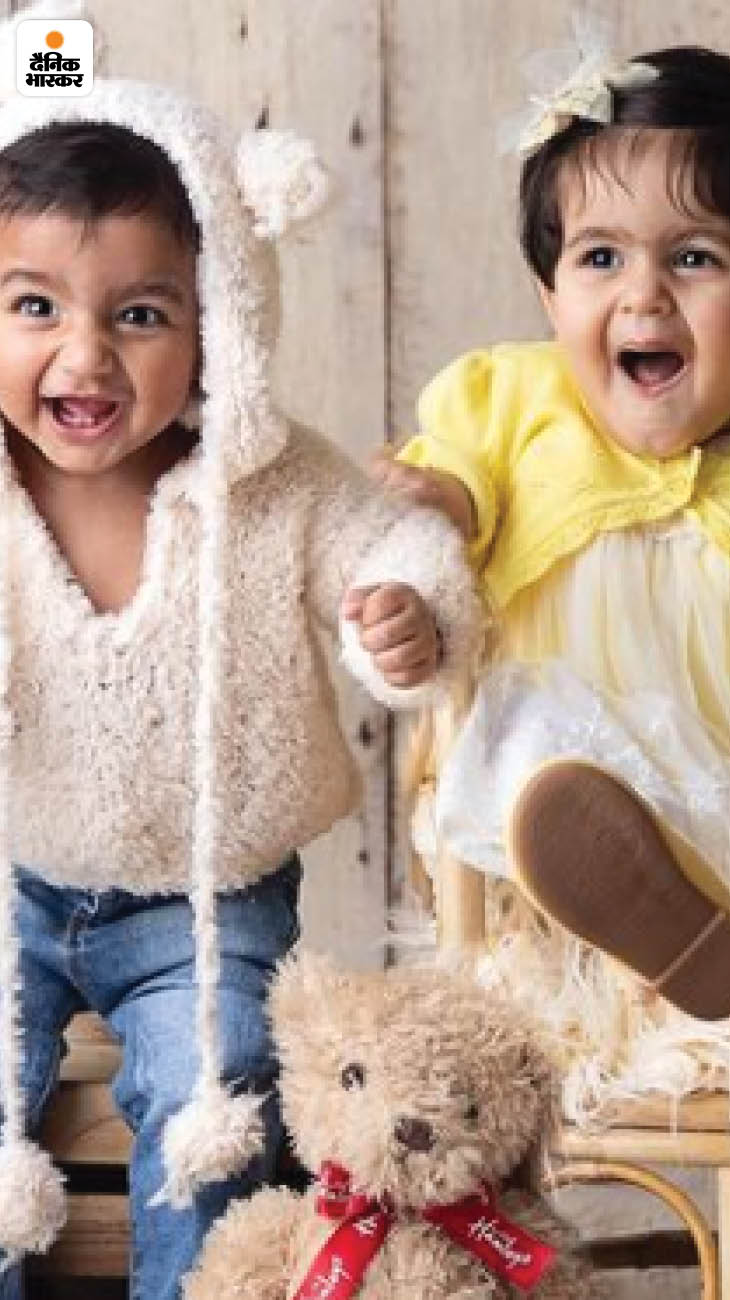 बहन अनायरा के साथ मस्ती करते हुए त्रिशान