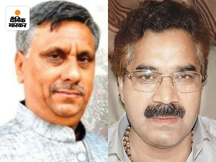 लेफ्ट में आरएलडी के प्रदीप चौधरी और राइट में भाजपा के रामवीर उपाध्याय।