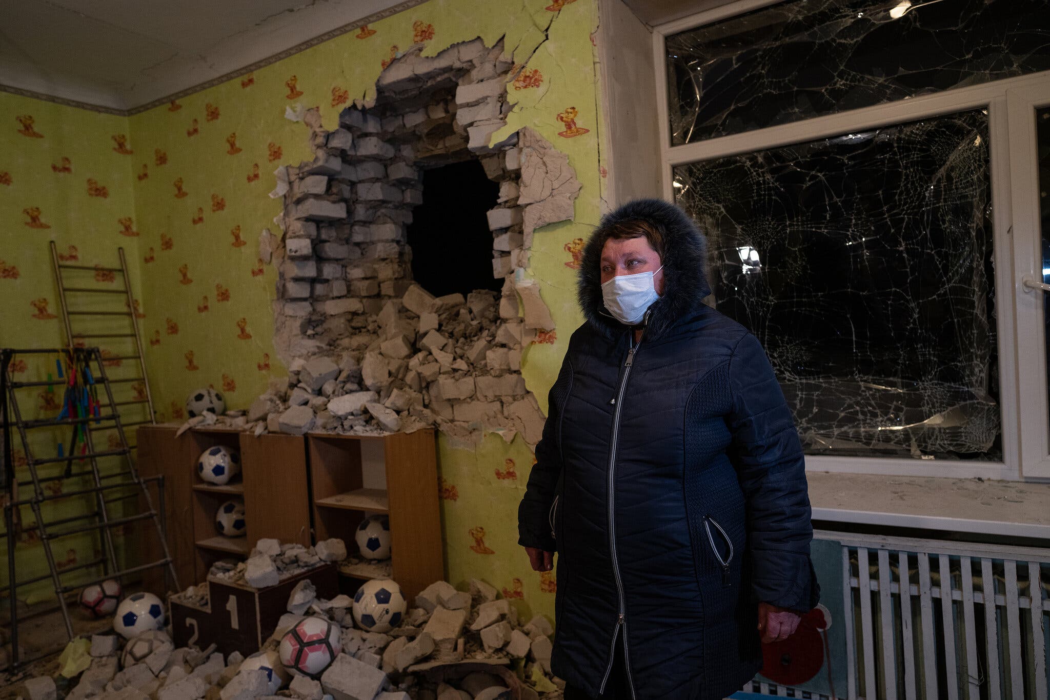 Ukraine has accused Russia of firing in its territory. According to Ukraine, the Russian army opened fire on a kindergarten in its controlled Donbass.