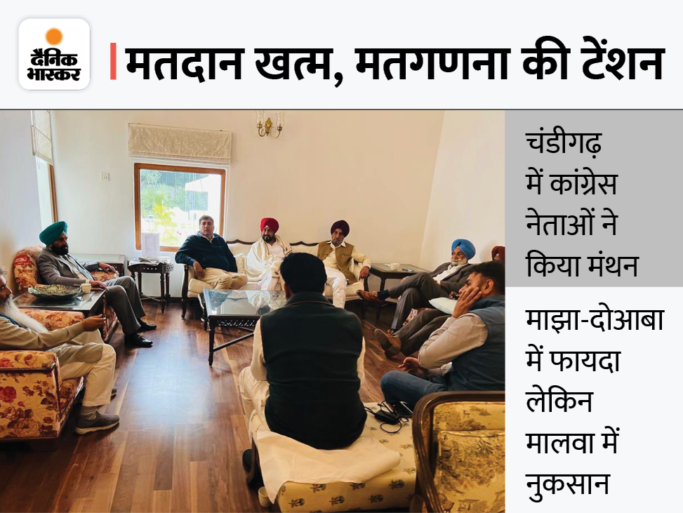 दोआबा-माझा से सरकार वापसी की उम्मीद, मालवा ने बढ़ाई नेताओं की टेंशन, सिद्धू गैरहाजिर|पंजाब,Punjab - Dainik Bhaskar