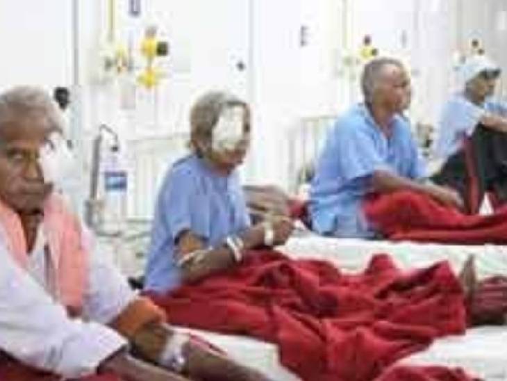 बड़वानी में मोतियाबिंद ऑपरेशन के दौरान 63 लोगों का ऑपरेशन किया गया था। (फाइल )।
