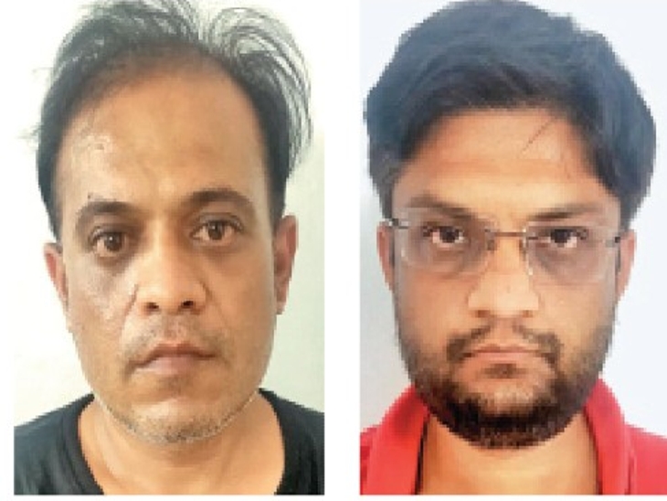 बांए से पुनीत शाह और महेंद्र व� - Dainik Bhaskar