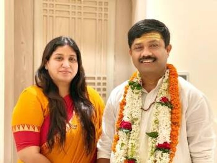 नंदी की पत्नी अभिलाषा गुप्ता प्रयागराज की महापौर हैं। (फाइल फोटो)