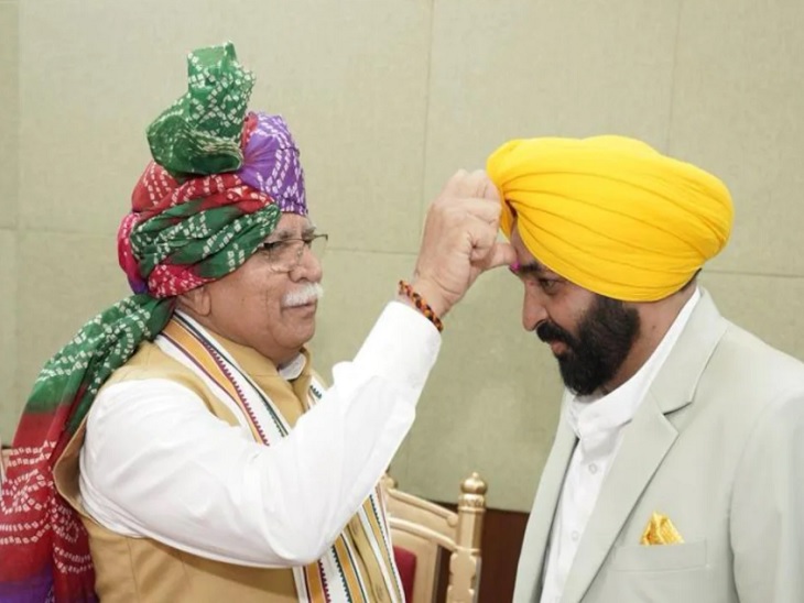 कुछ दिन पहले दोनों CM ने एक साथ होली मनाई थी।