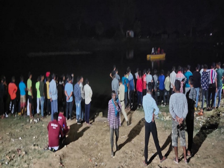 सरकंडा थाना क्षेत्र के बहतराई स्थित तालाब की है