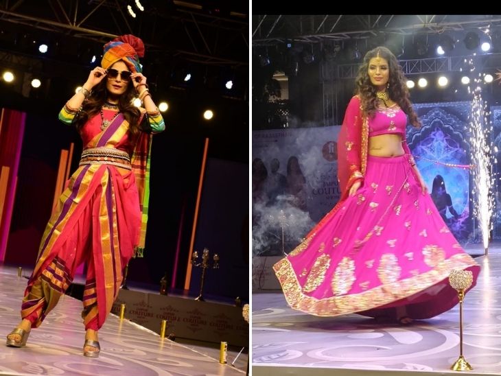 राजस्थान का फैशन फेस्टिवल नेचुरल फैब्रिक्स और हैंडलूम के नाम रहा|जयपुर,Jaipur - Dainik Bhaskar