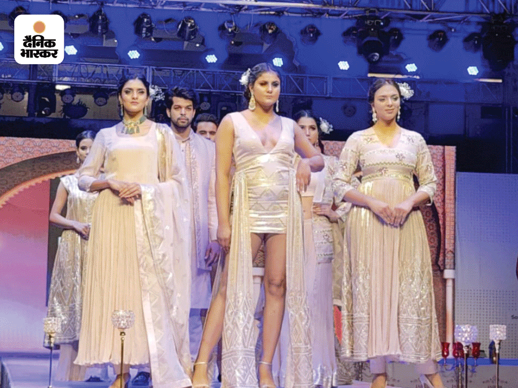 बॉलीवुड एक्ट्रेस अदा खान, प्रिंस नरूला ने भी की कैटवॉक, सुपर मॉडल्स का दिखा ग्लैमरस लुक|जयपुर,Jaipur - Dainik Bhaskar