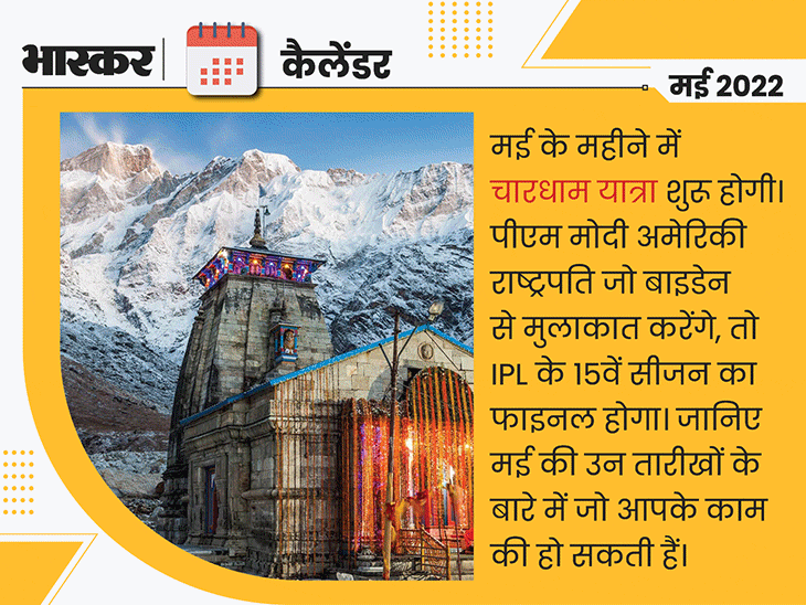 May Important Dates 2022 Updates; Eid ul Fitr IPL Final Global Covid