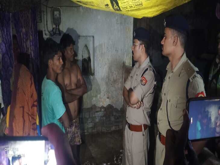 SSP file photo taking information from the brother of the deceased and his family members