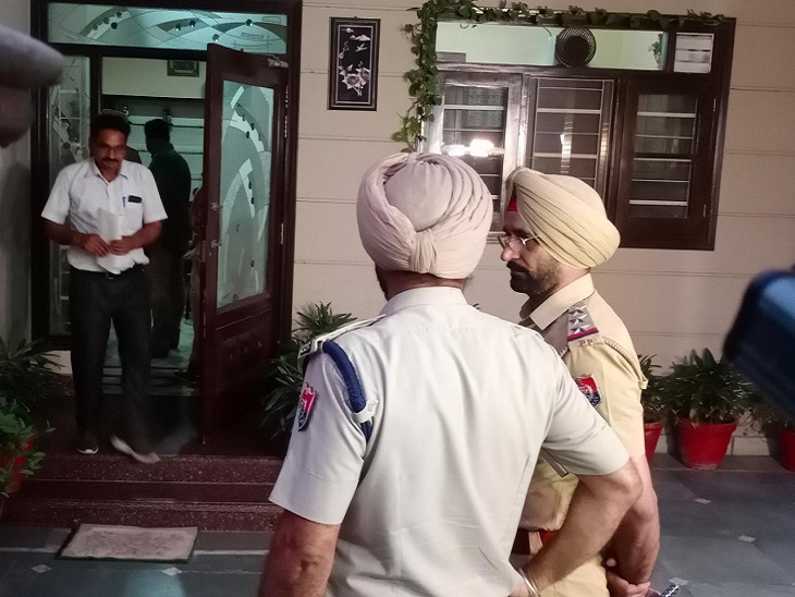 police went to the house