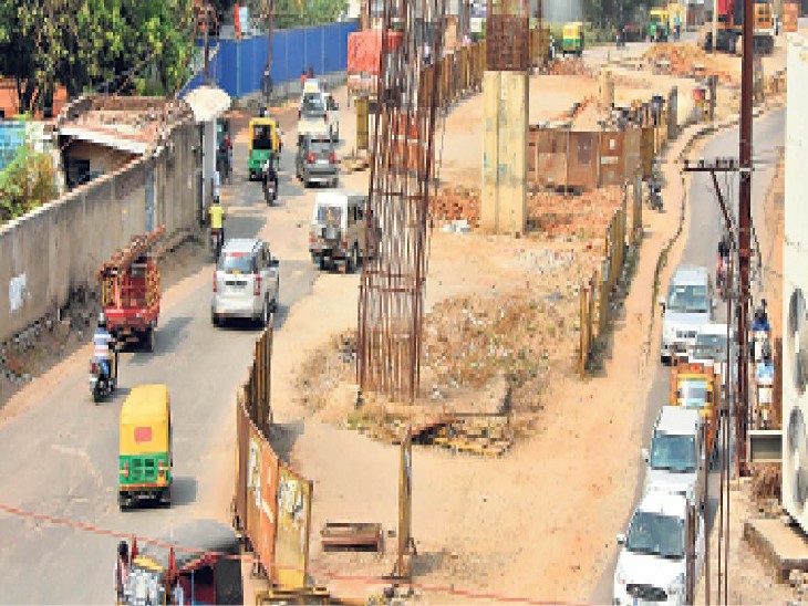पहले फेज में यह सड़क बंद रहेगी... - Dainik Bhaskar