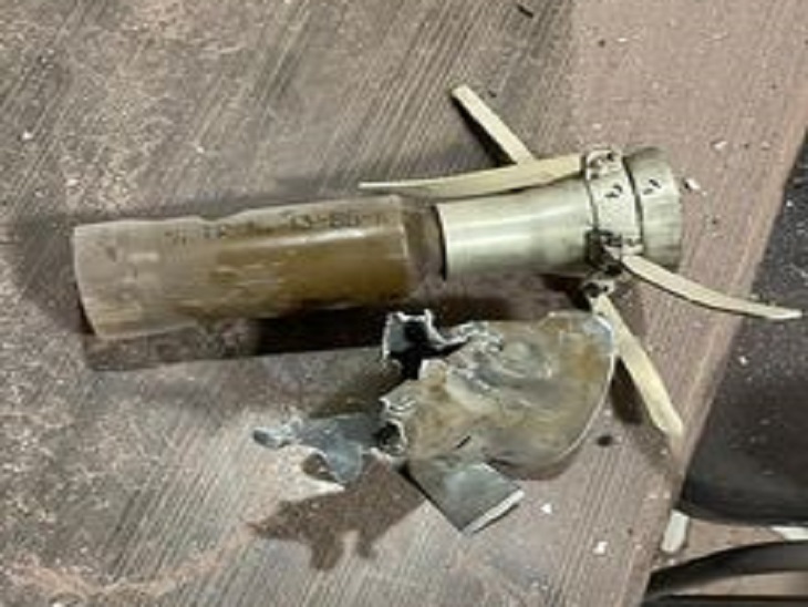 A self-propelled rocket was recovered from the spot after the attack on the Intelligence Headquarters.