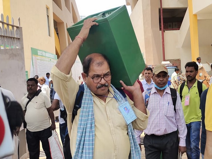 रांची के 4 प्रखंडों में होगा मतदान, सुबह 7 बजे से पड़ेंगे वोट | Polling  will be held in 4 blocks of Ranchi, votes will be cast from 7 am - Dainik  Bhaskar