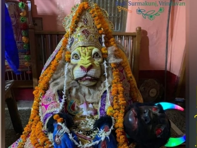 Varahdev In the city of Banke Bihari, the forms of Lord Ganesh and Varahadev ...