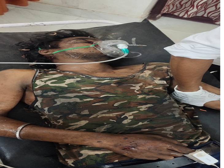 हादसे के बाद सभी को अस्पताल पहुंचाया गया