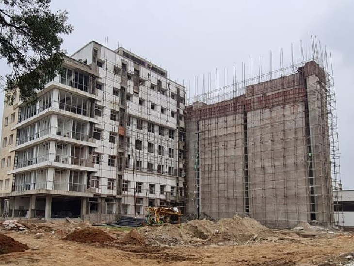 भागलपुर में निर्माणधिन हॉस्पिटल(फाइल फोटो)