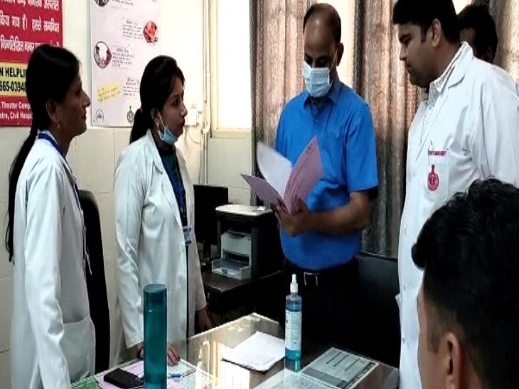 3member Enquash team reached Ambala Inspection of Civil Hospital