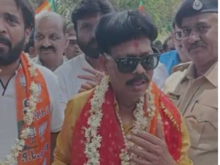 भाजपा प्रत्याशी चंदू शिंदे