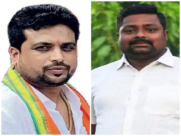 फरार आरोपी लोकेश पांडेय और निखिल एंजल।